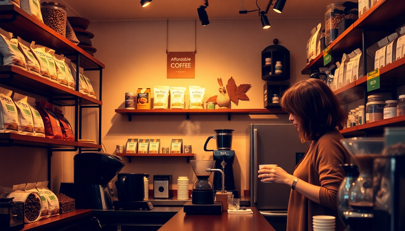 affordable coffee recession