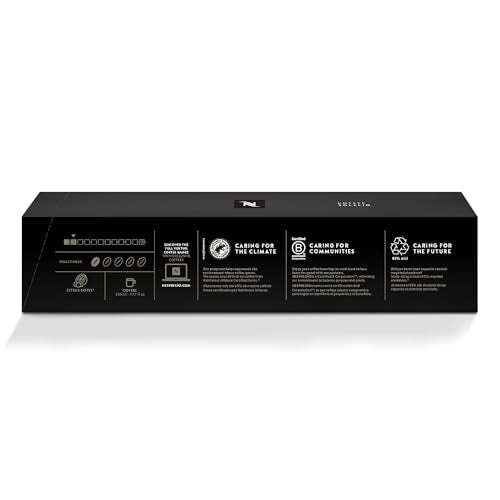 Nespresso, Colombia Coffee Caramel Light Roast, Nespresso Vertuo Line Capsules