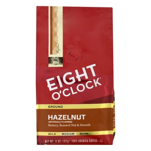 Eight O'Clock Coffee, Coffee Hazelnut Medium Roast, K-Cup Pods