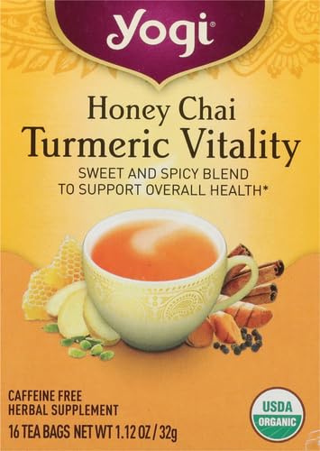Yogi, Honey Chai Turmeric Herbal Tea