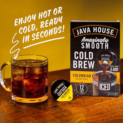 Java House, Colombia Cold Brew Coffee Caramel