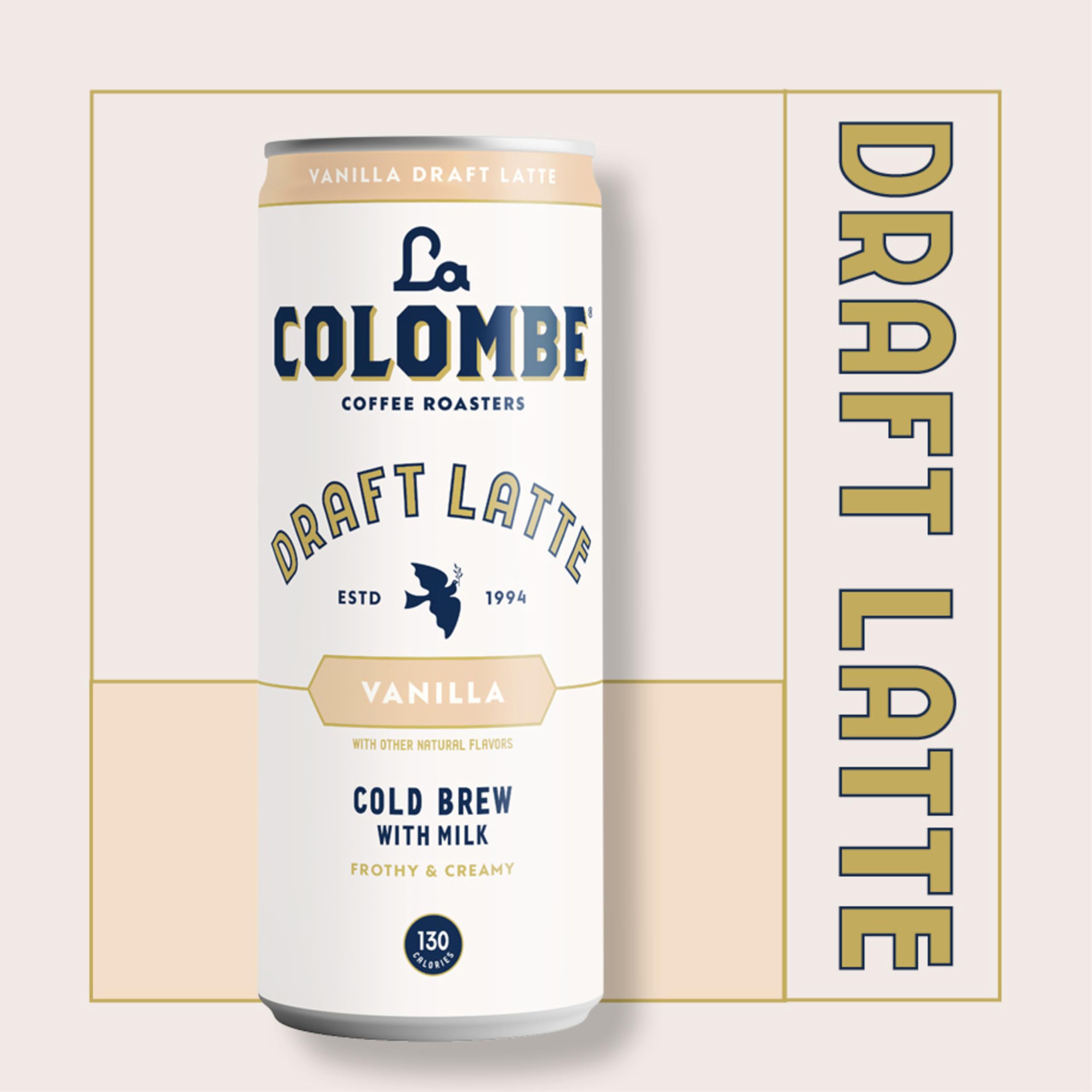 La Colombe, Cold Brew Coffee Vanilla Dark Roast, 7 g