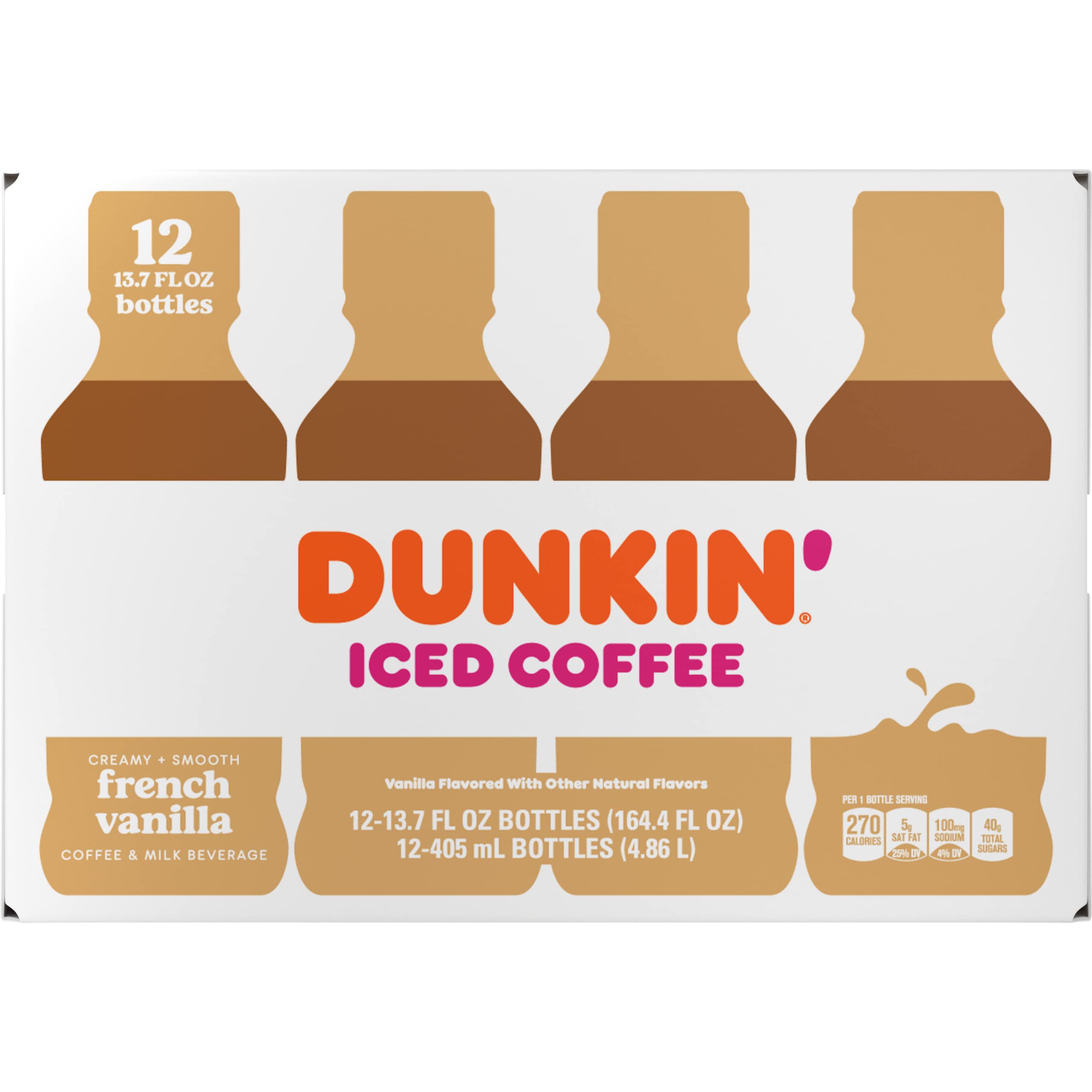 Dunkin' Donuts, Coffee Vanilla Dark Roast