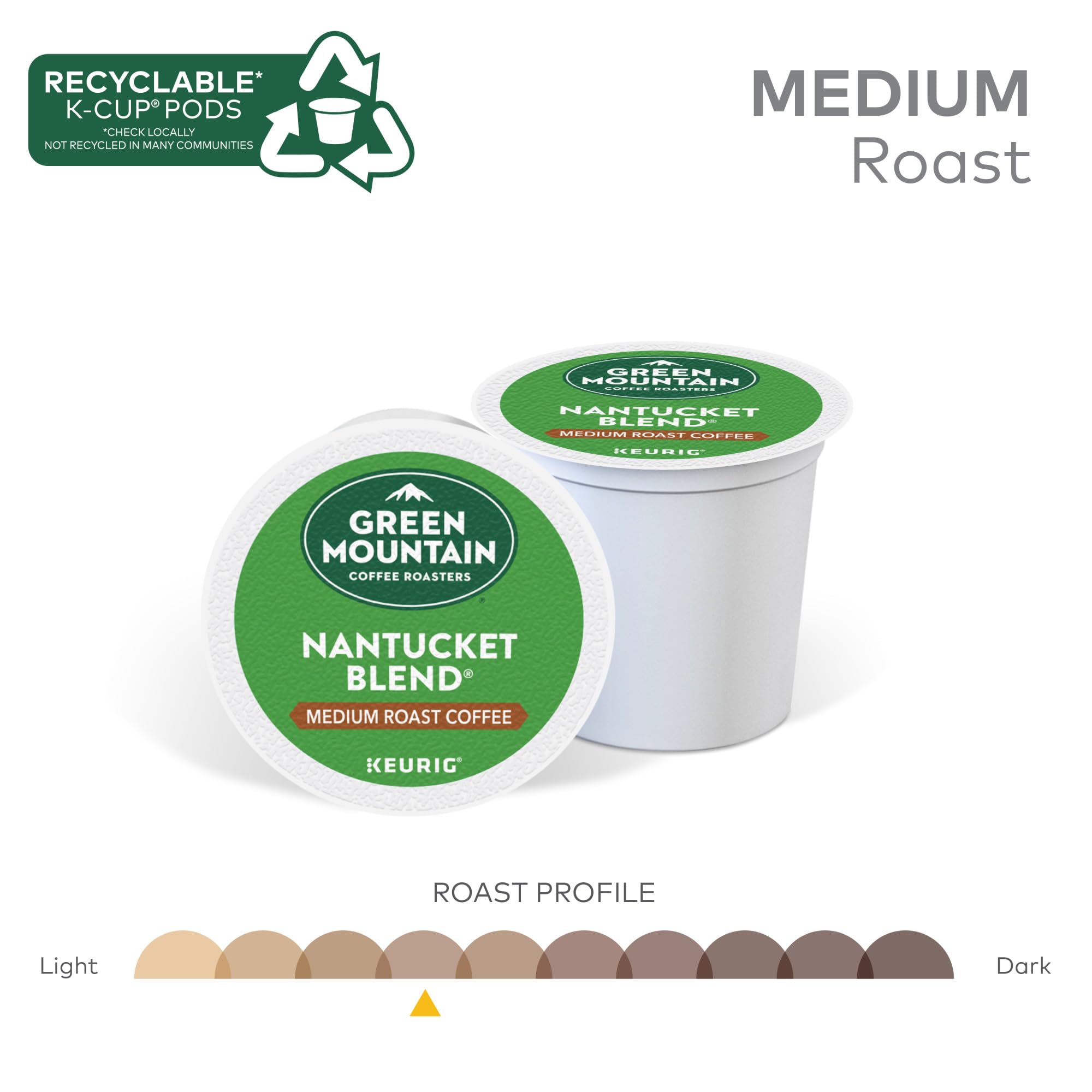 Green Mountain Coffee Roasters, Indonesia Coffee Caramel Medium Roast, 48 K-Cup Pods