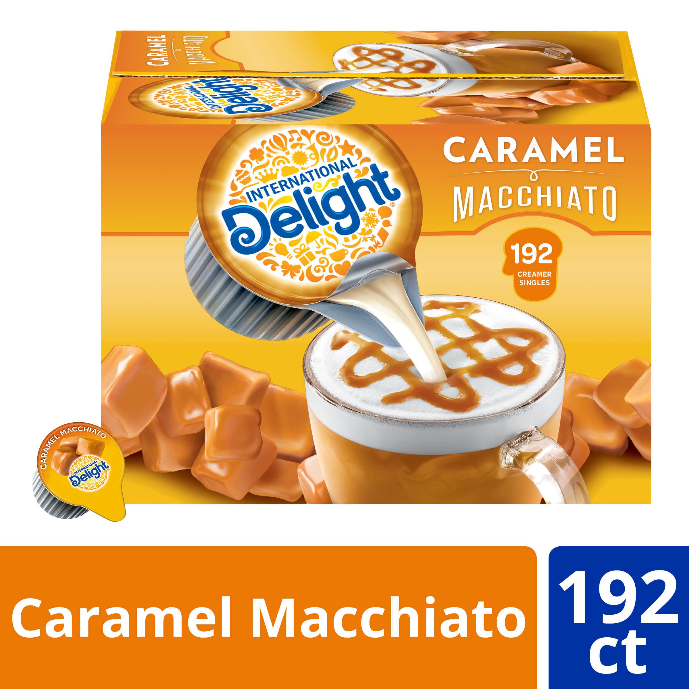 International Delight, Instant Coffee Caramel, Single-Serve Packets