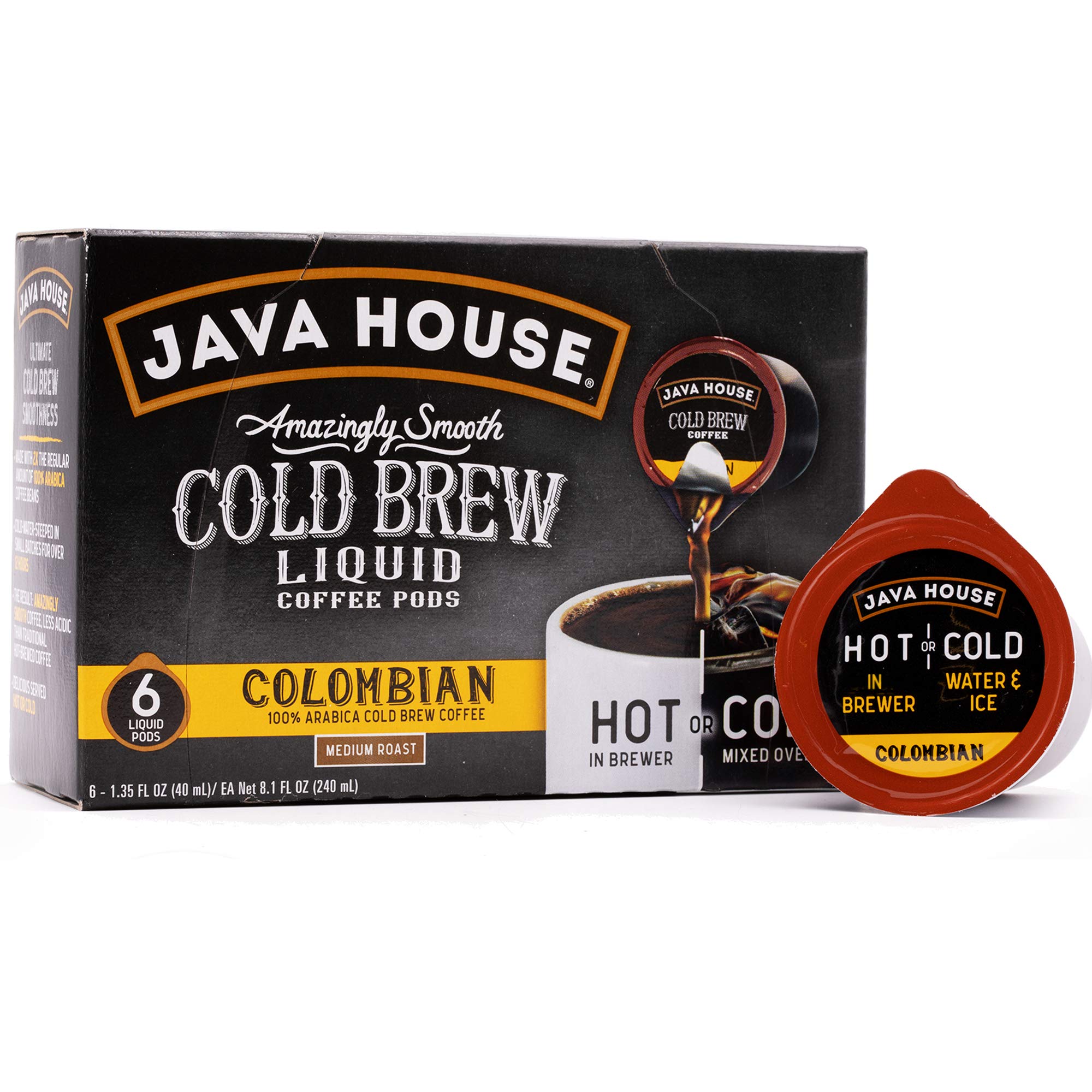 Java House, Colombia Cold Brew Coffee Caramel